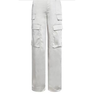 Catherine Gee Cargo Pant in Silver NWT Size 2